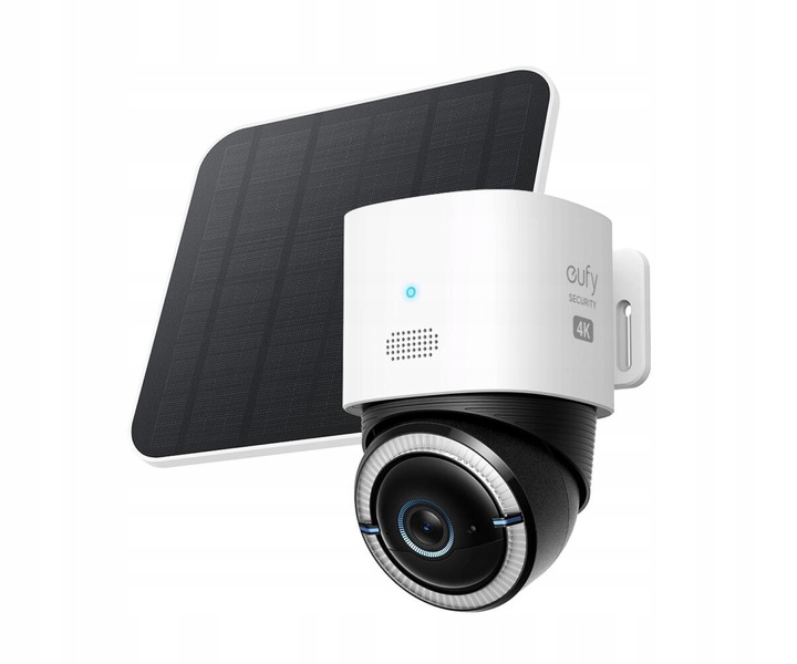Eufy 4G LTE CAM S330 4K PAN 360 Wi Fi Zewnetrzny Solarny Tryb Nocny