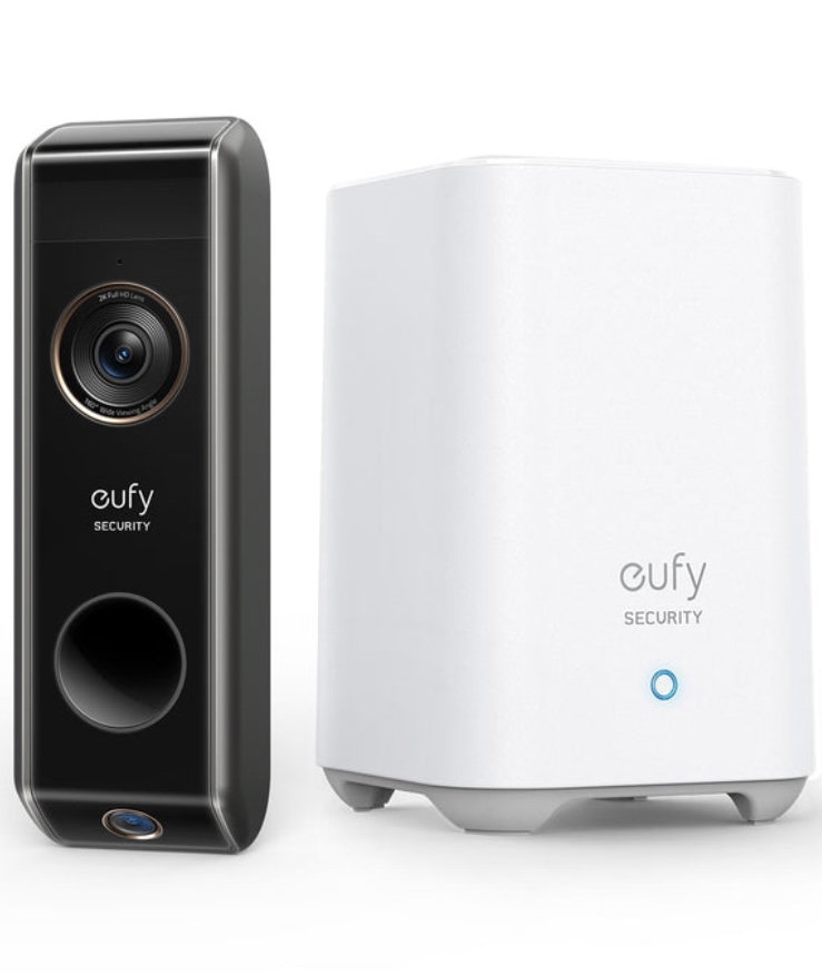Wideodzwonek Eufy Doorbell S330 2K ze stacją bazową