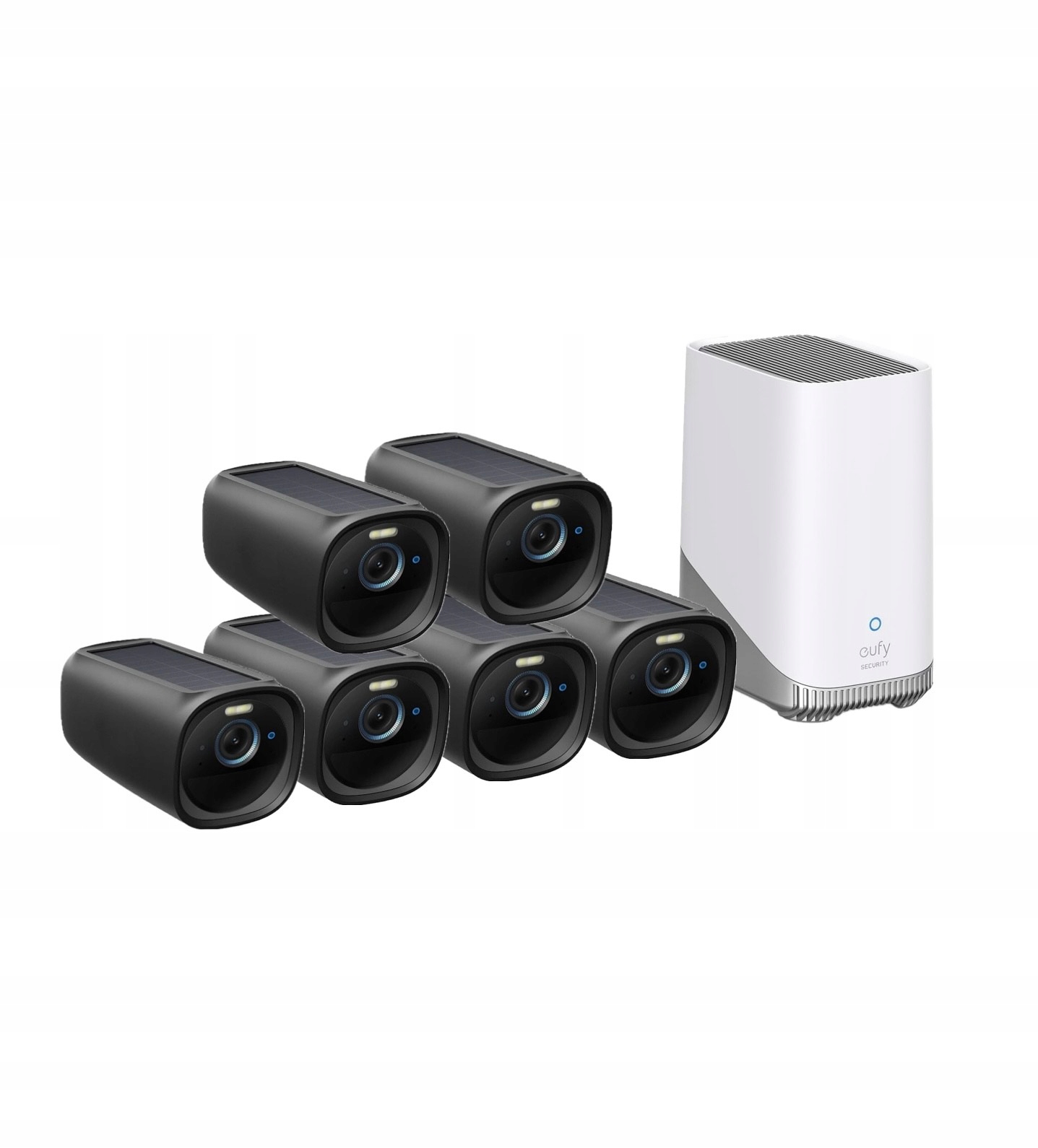 Zestaw 6 kamer Eufycam 3 S330 4K Czarne 6 1
