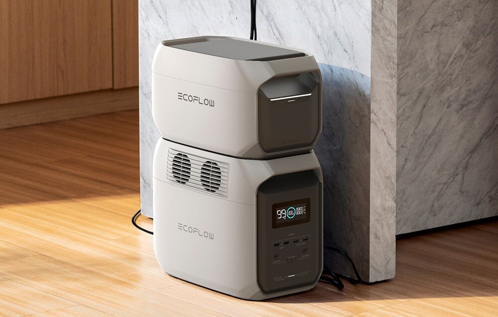 Bateria ECOFLOW 1024Wh do Delta 3 Plus lifestyle 1