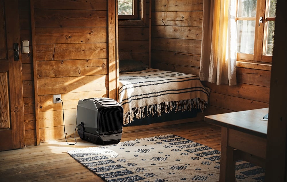 ECOFLOW WAVE 3 KLIMATYZATOR PRZENOSNY OSUSZACZ SAMOCHODOWY KEMPINGOWY 2000W Stan opakowania oryginalne