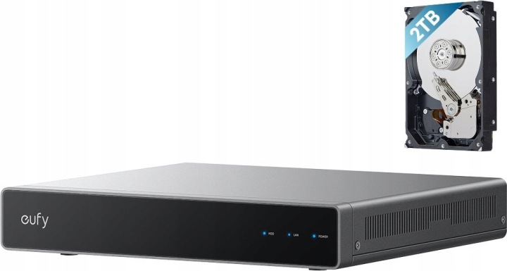 Eufy Network Video Recorder S4 profesjonalny rejestrator 4K z AI