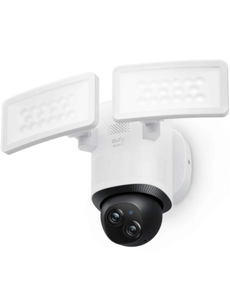 Kamera zewnętrzna obrotowa Eufy Floodlight E340 3K z reflektorem