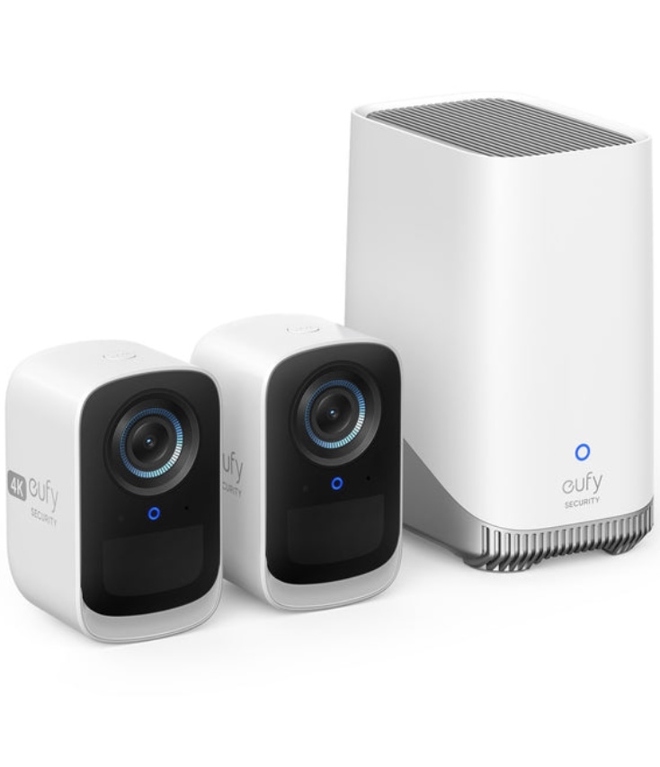 Zestaw 2-kamer zewnętrznych EufyCam 3C ( S300 ) 4K (2 + 1)