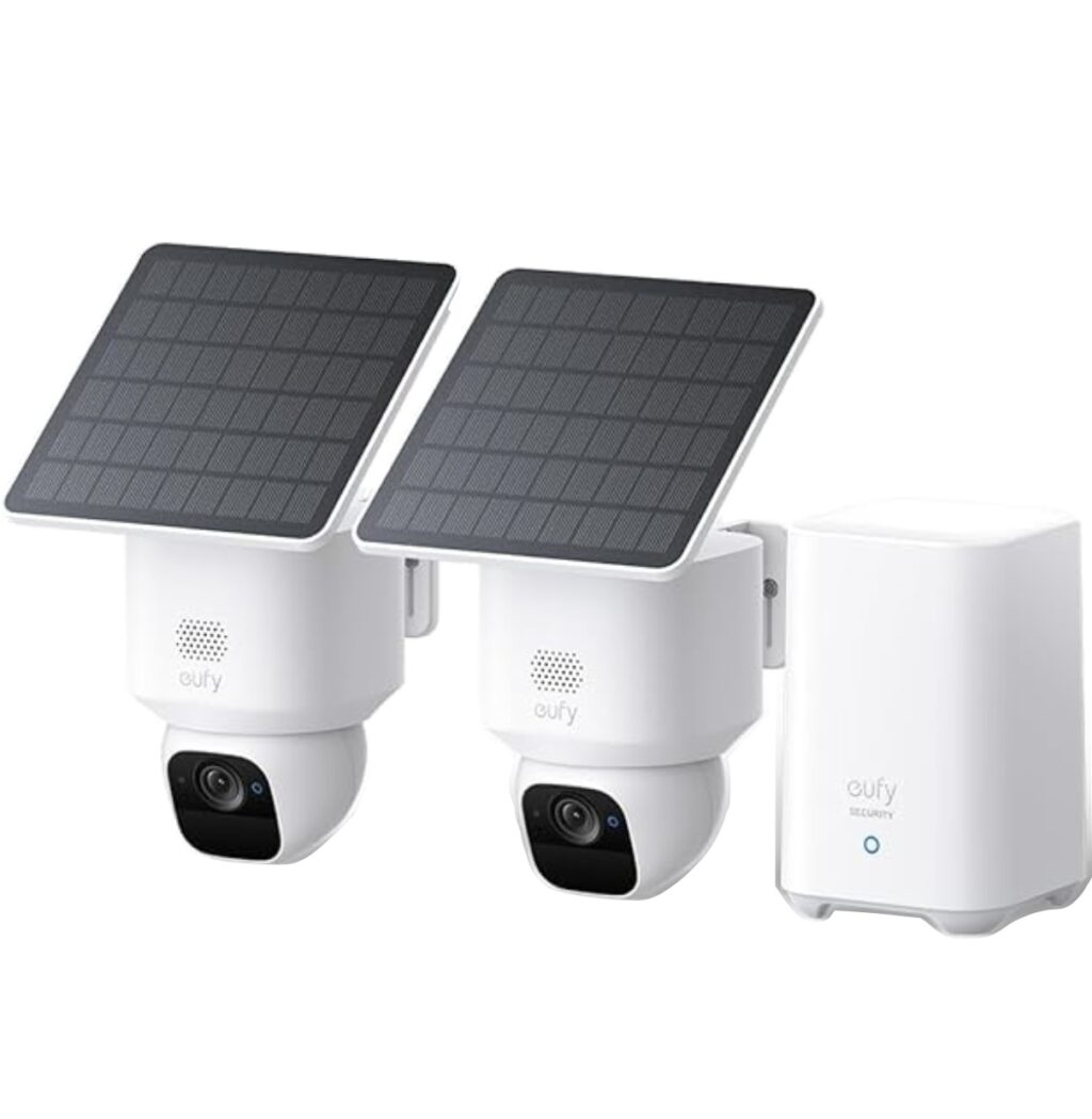 Zestaw 2-kamer zewnętrznych obrotowych Eufy Solocam E30 2K