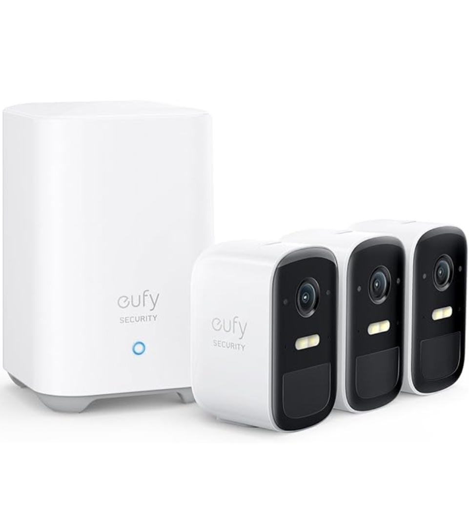 Zestaw 3-kamer zewnętrznych Eufy Eufycam 2C Full HD