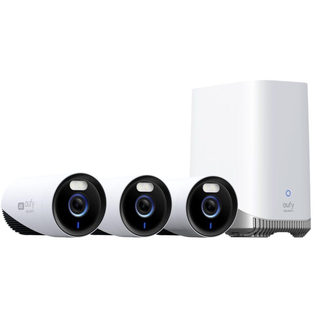 Zestaw 3-kamer zewnętrznych Eufy eufyCam 3 E330 Professional 4K