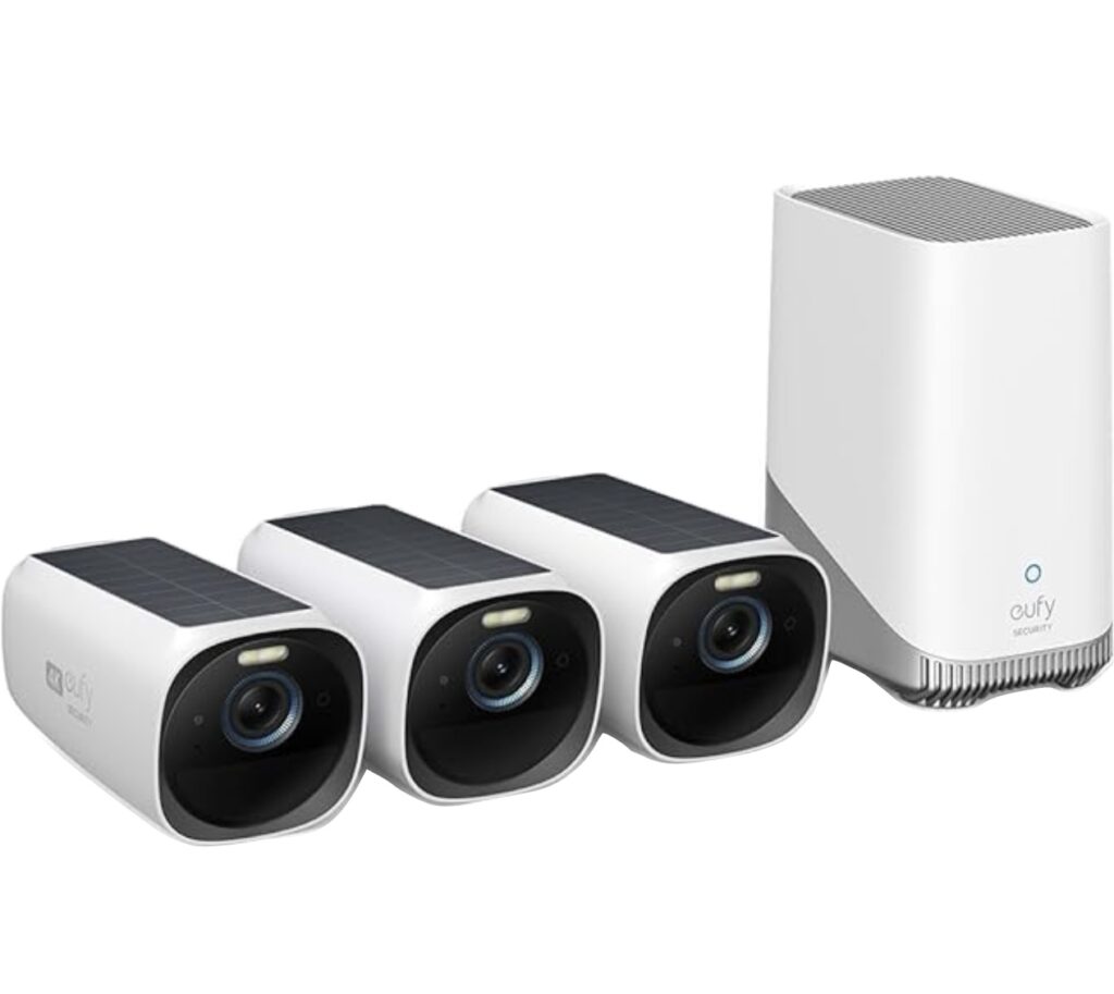 Zestaw 3-kamer zewnętrznych Eufycam 3 S330 4K (3 + 1)