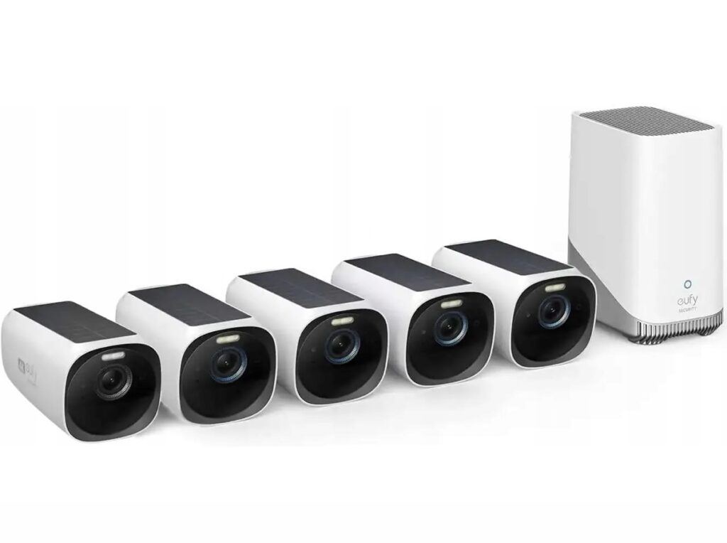 Zestaw 5-kamer zewnętrznych Eufycam 3 S330 4K (5 + 1)