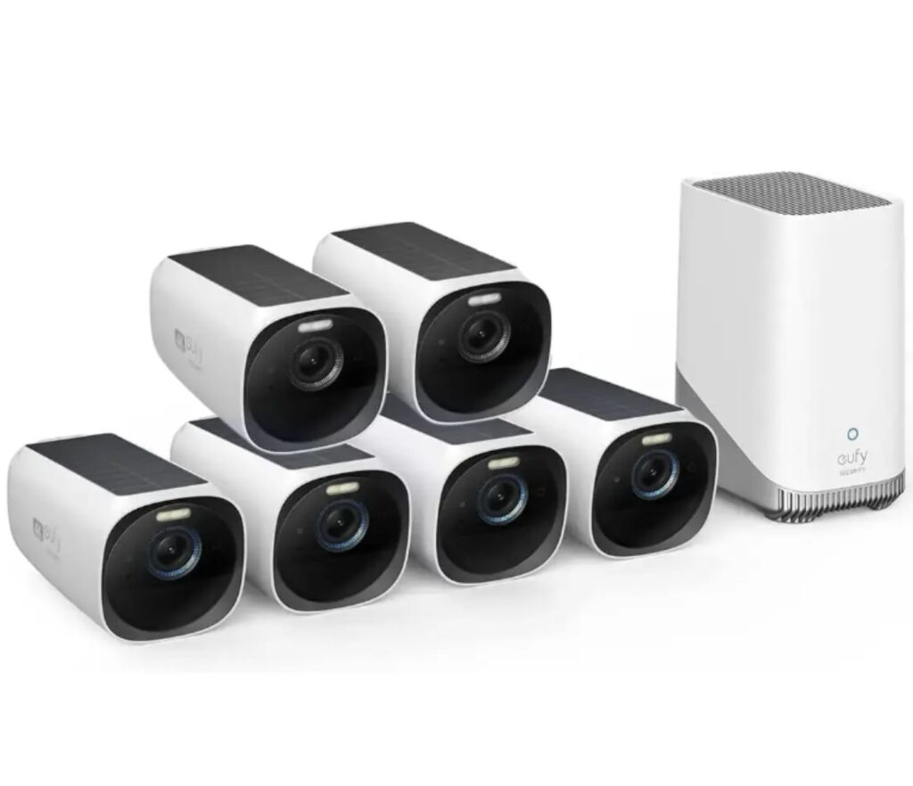 Zestaw 6-kamer zewnętrznych Eufycam 3  S330 4K (6 + 1)