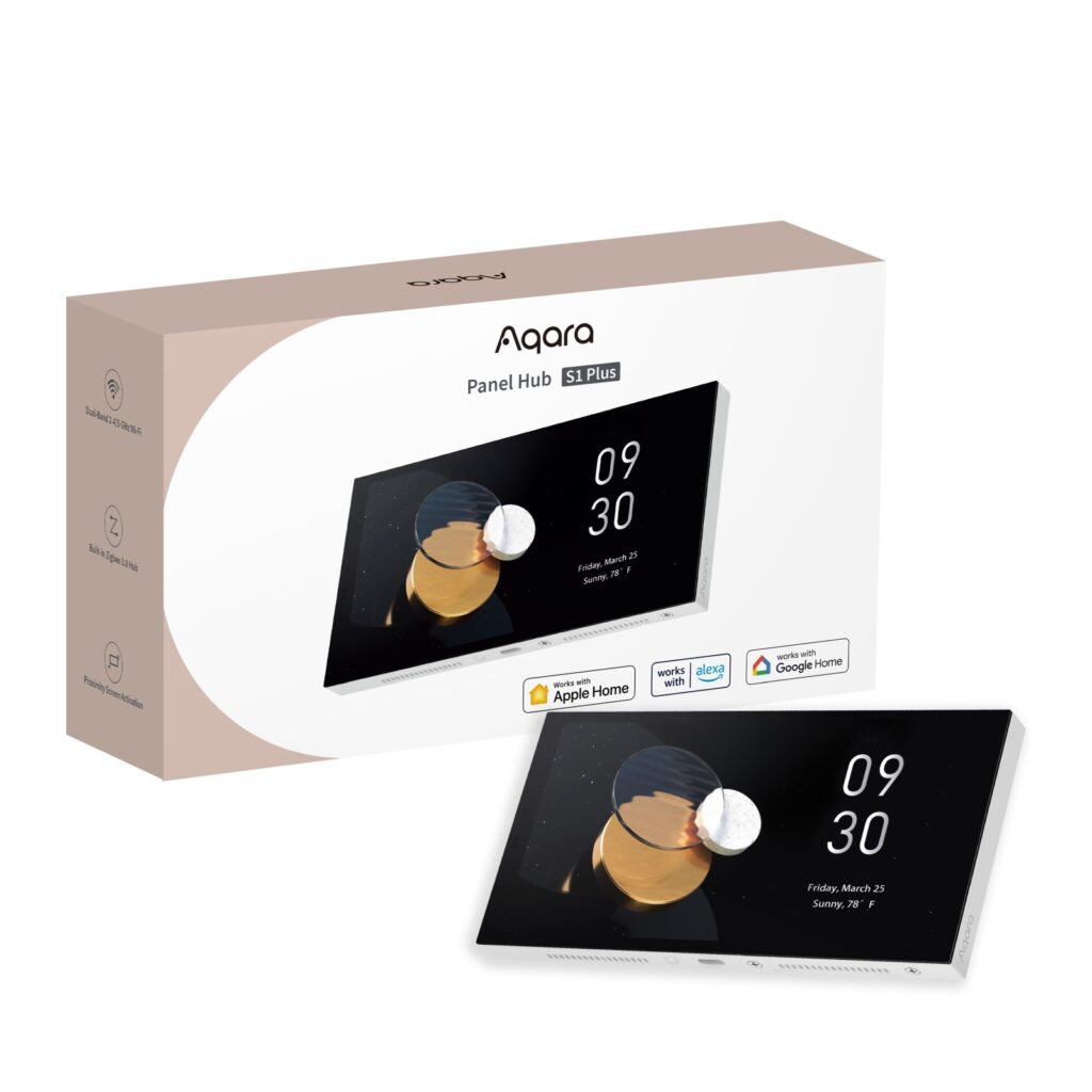 Aqara Panel Hub S1 Plus EU Biały Panel kontrolny Smart Home Wi-Fi, Bluetooth, Zigbee