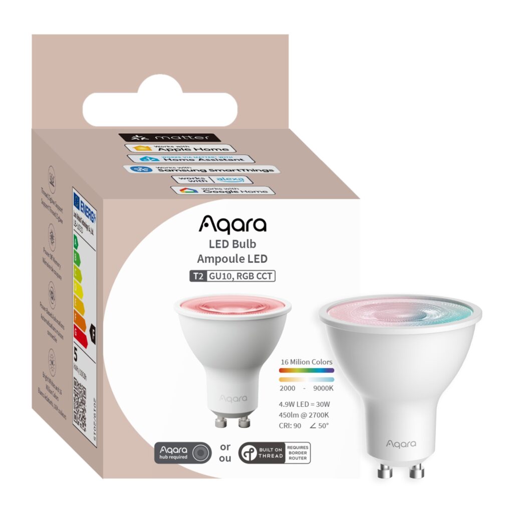 Aqara LED T2 RGB GU10 Żarówka LED 
