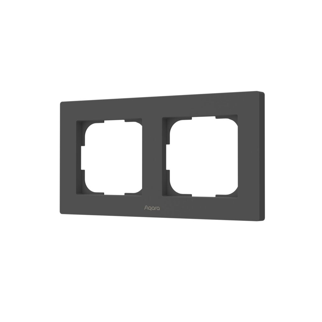 Aqara Switch Frame H2 (2-gang) Szara Ramka do przełącznika H2 podwójna