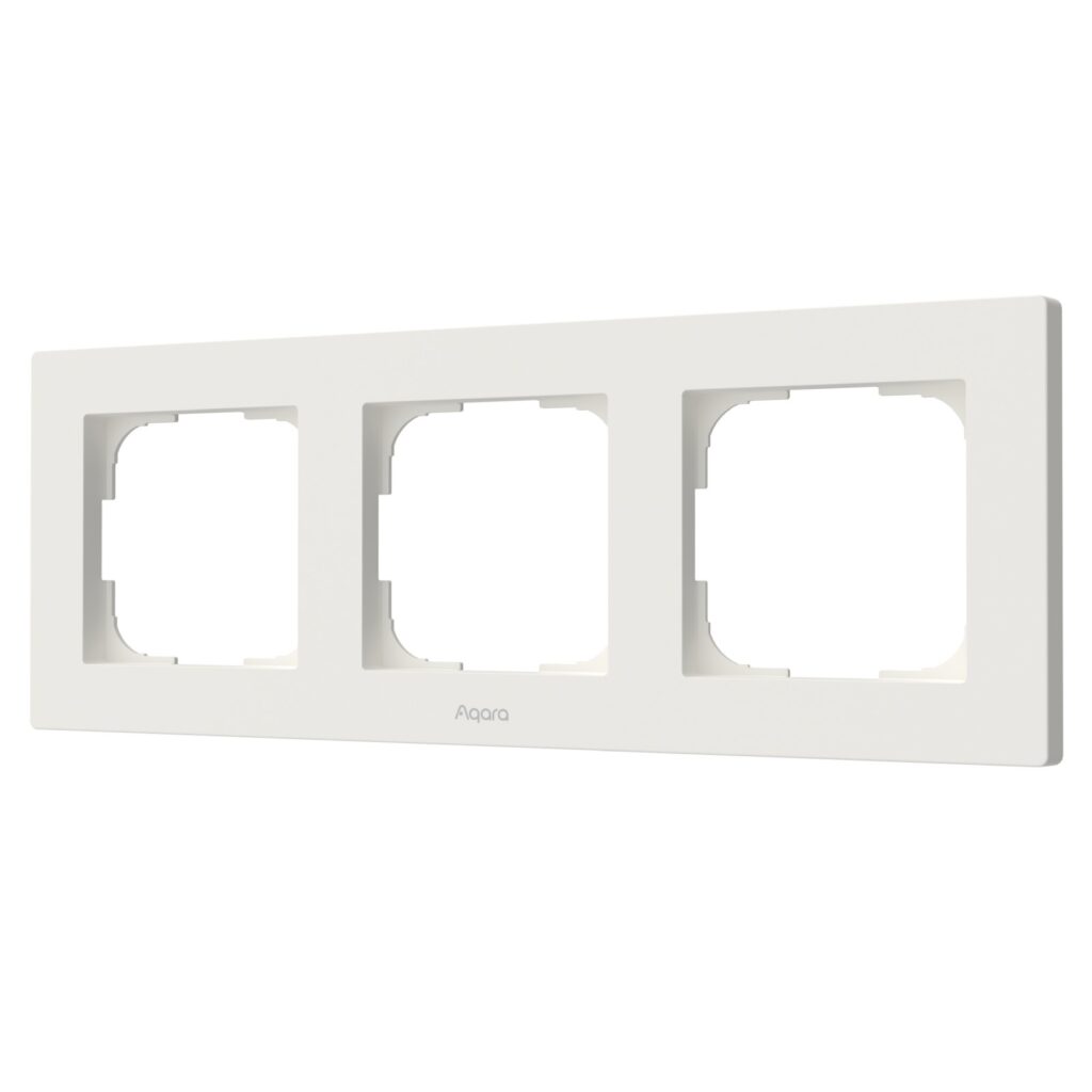 Aqara Switch Frame H2 (3-gang) Biała Ramka do przełącznika H2 potrójna