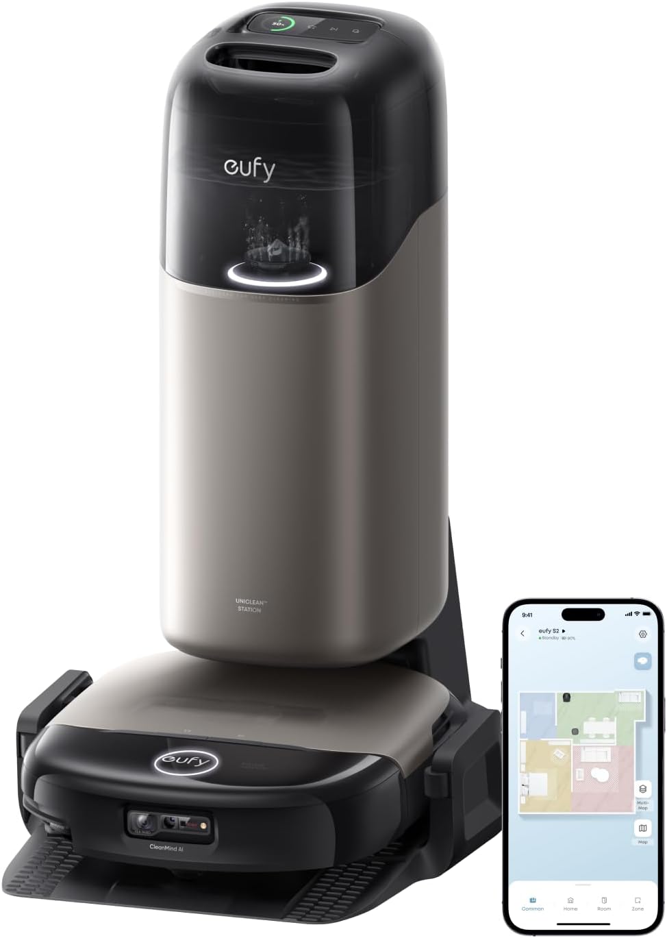 Robot sprzątający Eufy S2 Czarny
